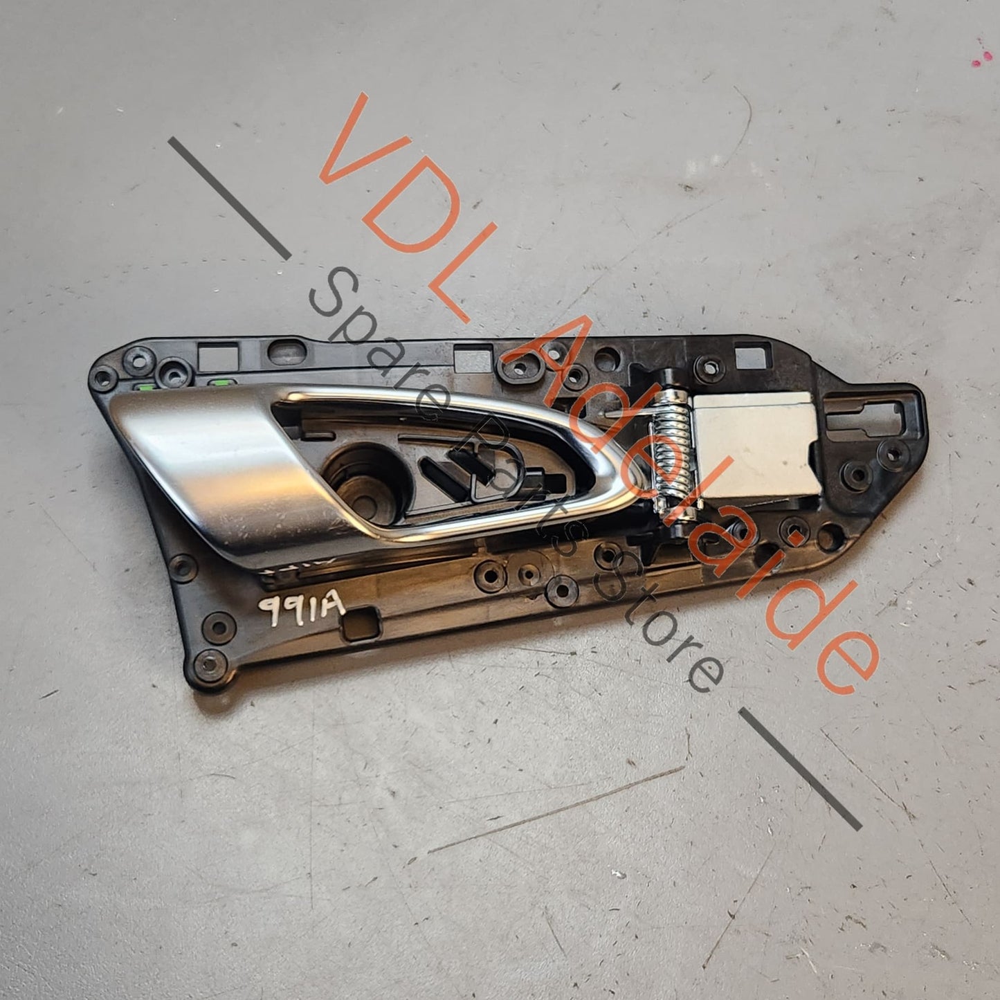 99155552202V08 Porsche 911 Interior Door Handle Pull Right RHS Galvano Silver 99155552202 V08