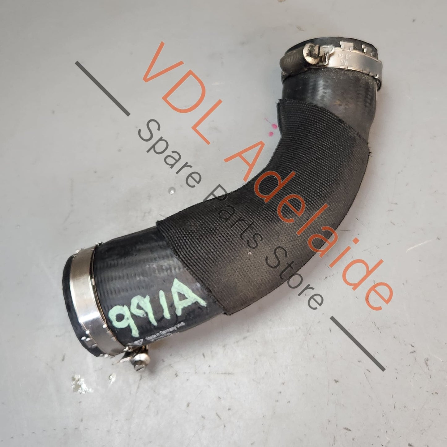 9P1145745 Porsche 911 Right RHS Intercooler Pressure Pipe Hose 9P1145745
