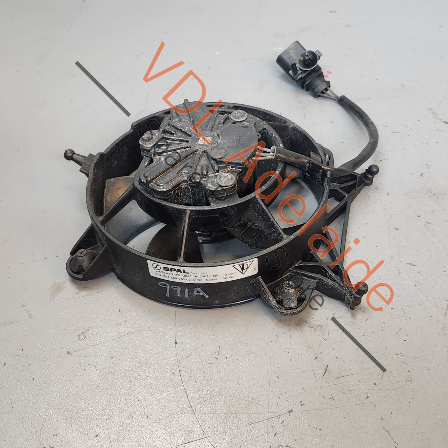 99162405203 Porsche 911 SPAL Engine Cooling Fan 99162405201 99162405206