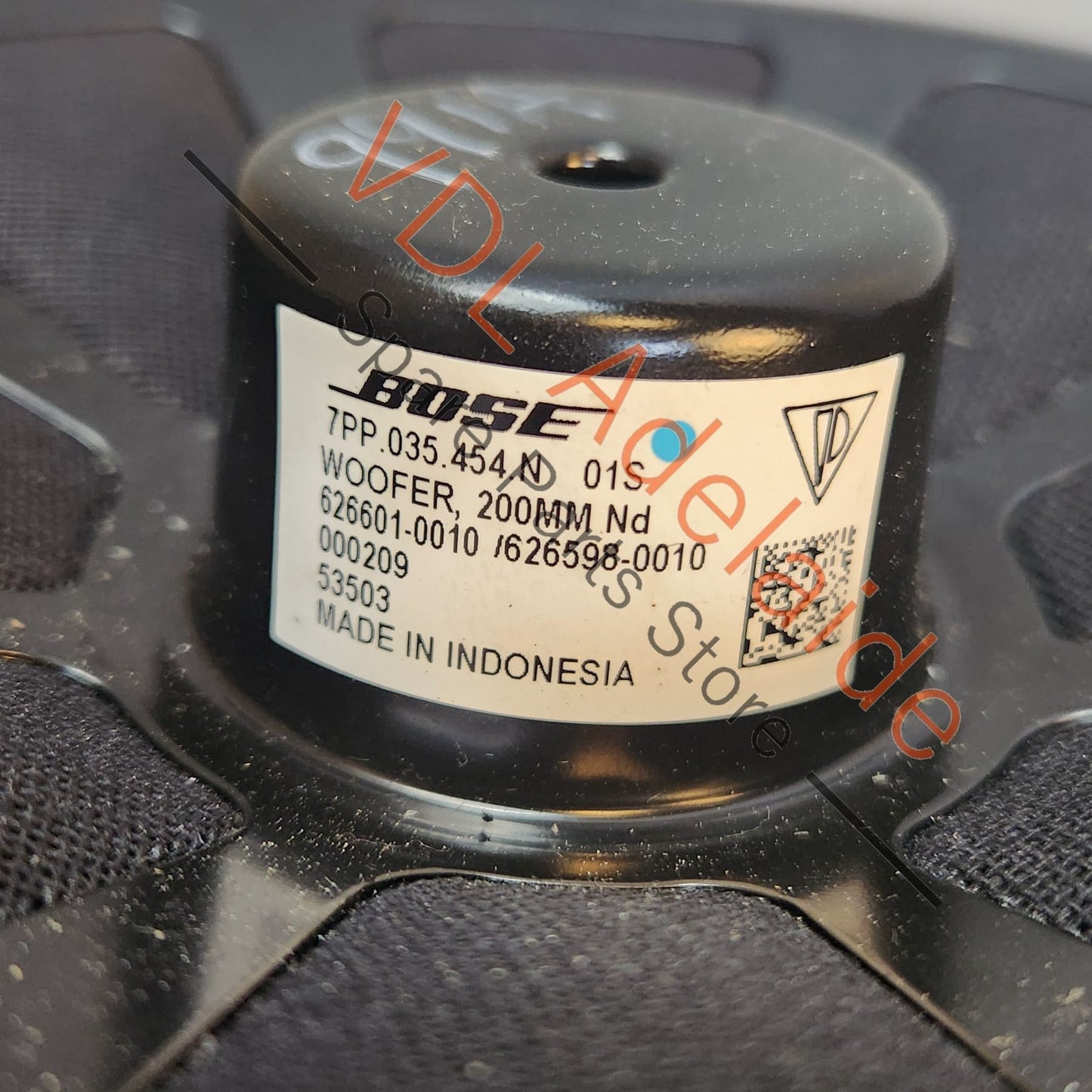 9A764555514 7PP035454N Porsche 911 BOSE Bass Low Tone Speaker 9A764555514 7PP035454N