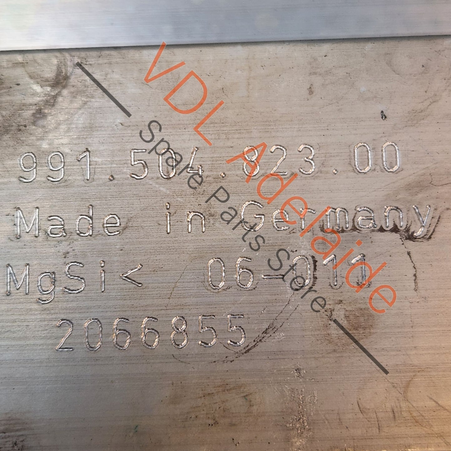 99150482300 Porsche 911 Under Floor Tunnel Reinforcement Aluminium Bracket Brace 99150482300