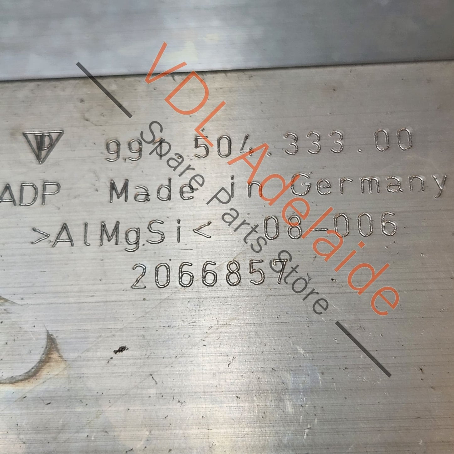 99150433300 Porsche 911 Transmission Carrier Bracket Tunnel Reinforcement Aluminium Brace 99150433300