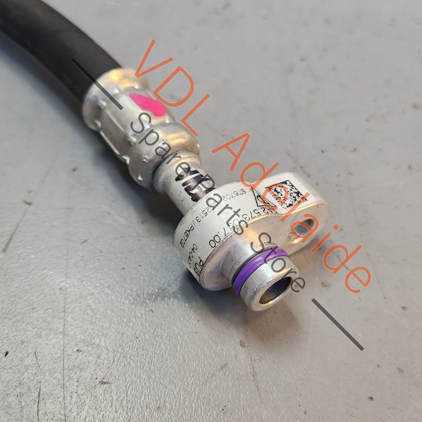 9A257306700 Porsche 911 AC Compressor Hose Pressure Pipe 9A257306700