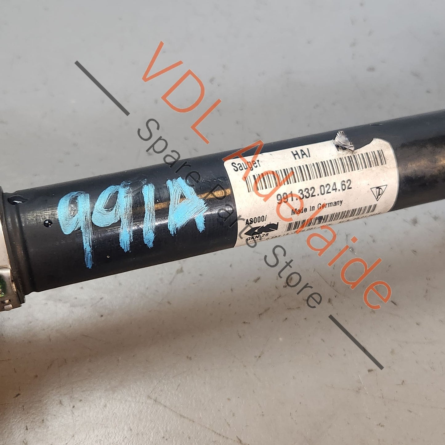 99133202462 Porsche 911 Rear Driveshaft Axle CV Shaft 99133202462