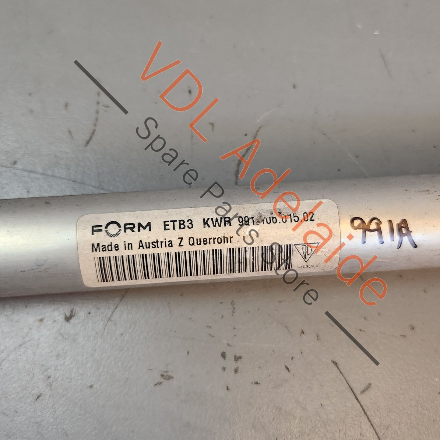 99110671102 Porsche 911 Coolant Cross Pipe Front 99110671102