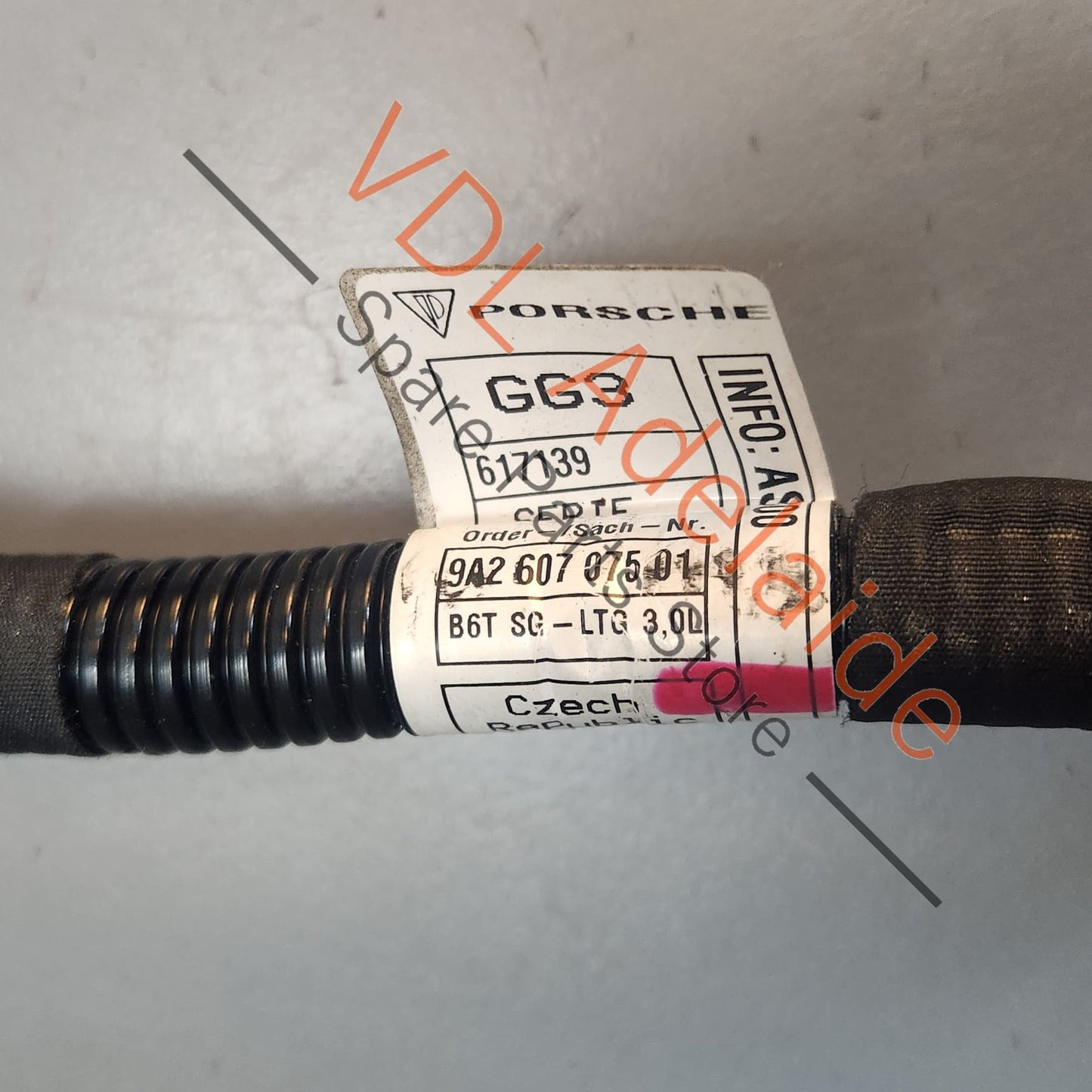 9A260707501 Porsche 911 Main Battery Harness Cable Wire for Alternator Starter 9A260707501