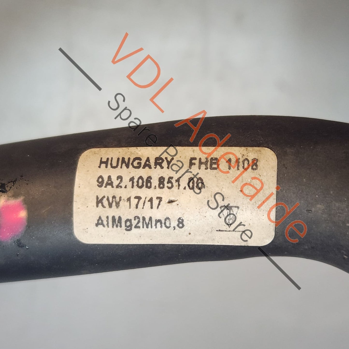9A210685100 9A210685101 Porsche 911 Coolant Filler Hose Pipe 9A210685100 9A210685101