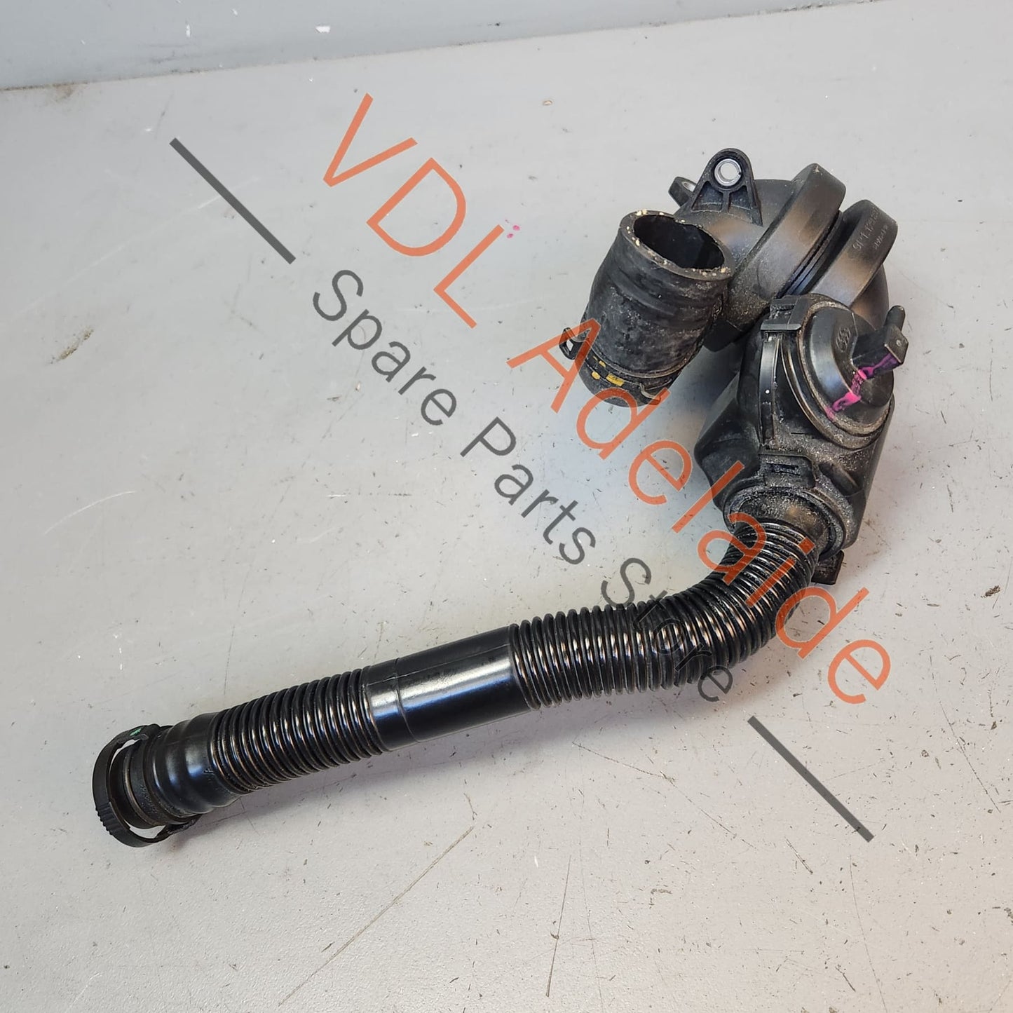 9P1129504B Porsche 911 Left Side Engine Air Pipe with Diaphram