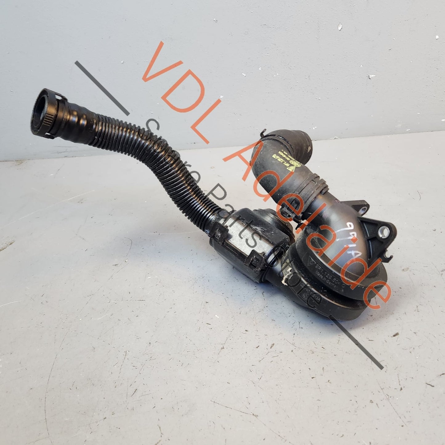 9P1129504C Porsche 911 Right Side Engine Air Pipe with Diaphram