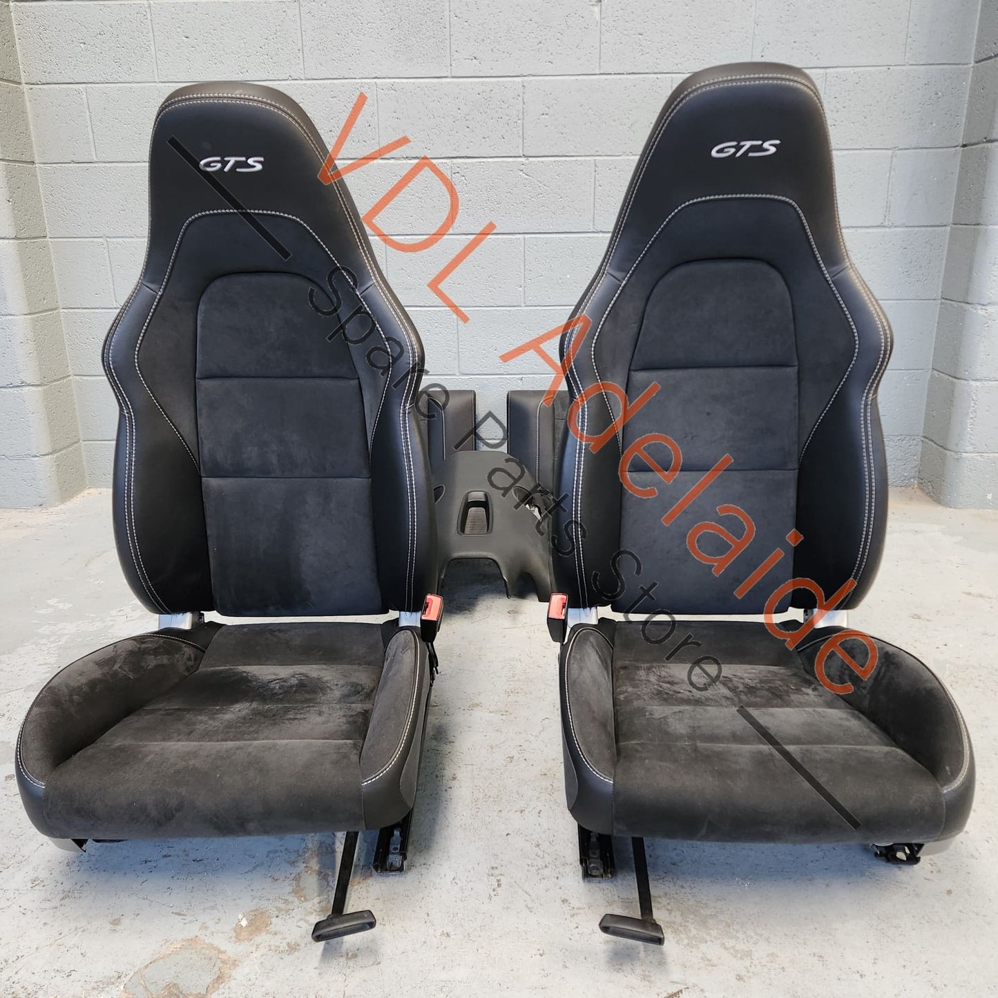 98152114102DVG Porsche 911 991.2 GTS Alcantara Interior Sport Seat Set Front & Rear