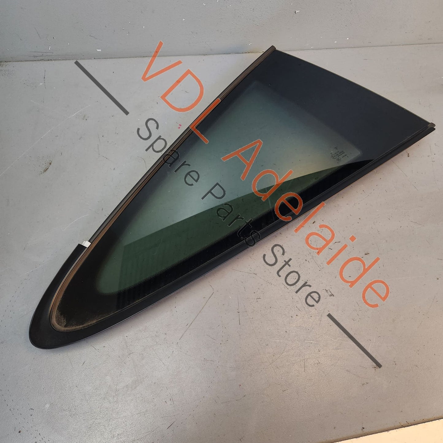 9915431121603C Porsche 911 Coupe Right Rear Side Window Glass 99154311216 03C Rally Black