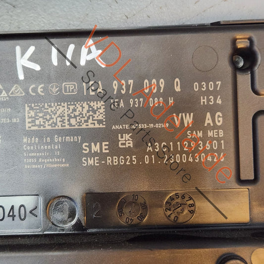 1EA937089Q Central Computer BCM Control Unit 1EA937089Q