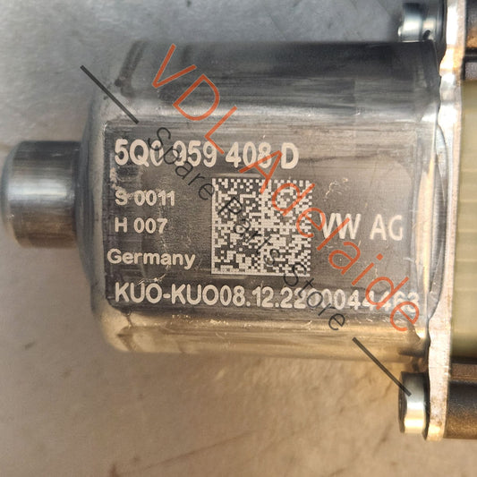5Q0959408D VW Audi Cupra Rear Right Window Motor Regulator 5Q0959408D