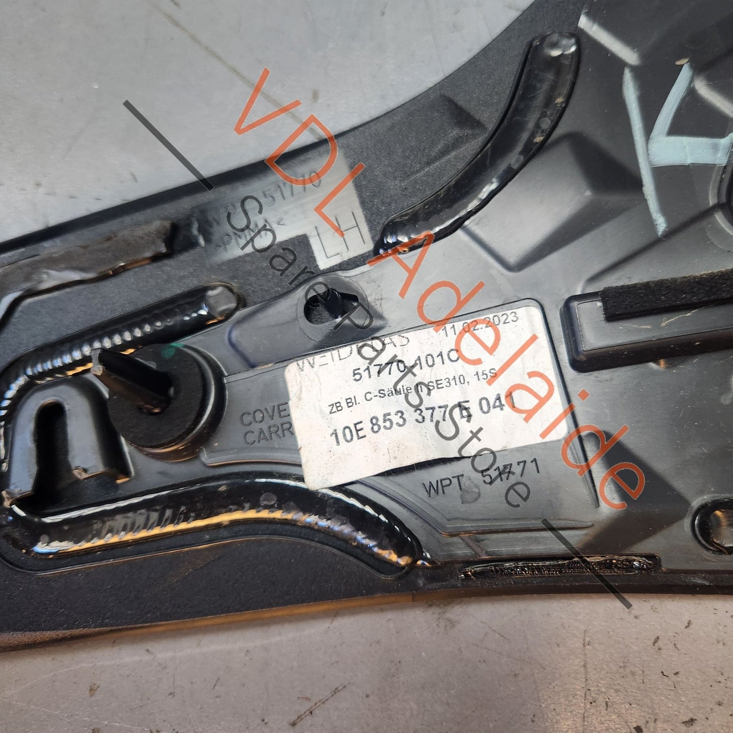 10E853377E041 Cupra Born eBoost K11 Rear Left Exterior Pillar Trim 10E853377E 041