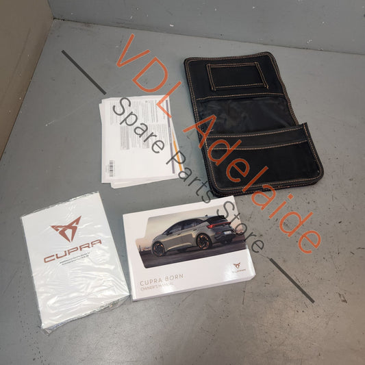 10E012720AD Cupra Born K11 Set of Owners Books Manuals with Sleeve 10E012720AD