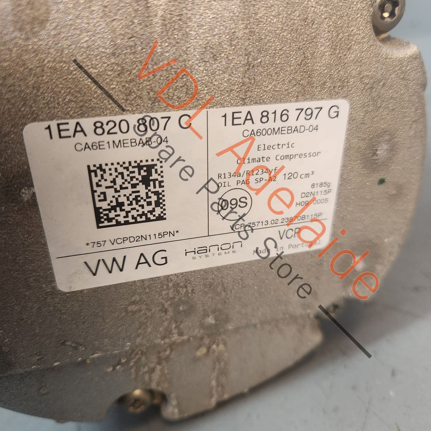 1EA820807C 1EA816797G Cupra Born Audi E-Tron Electric Air Conditioning Compressor Pump 1EA820807C 1EA816797G