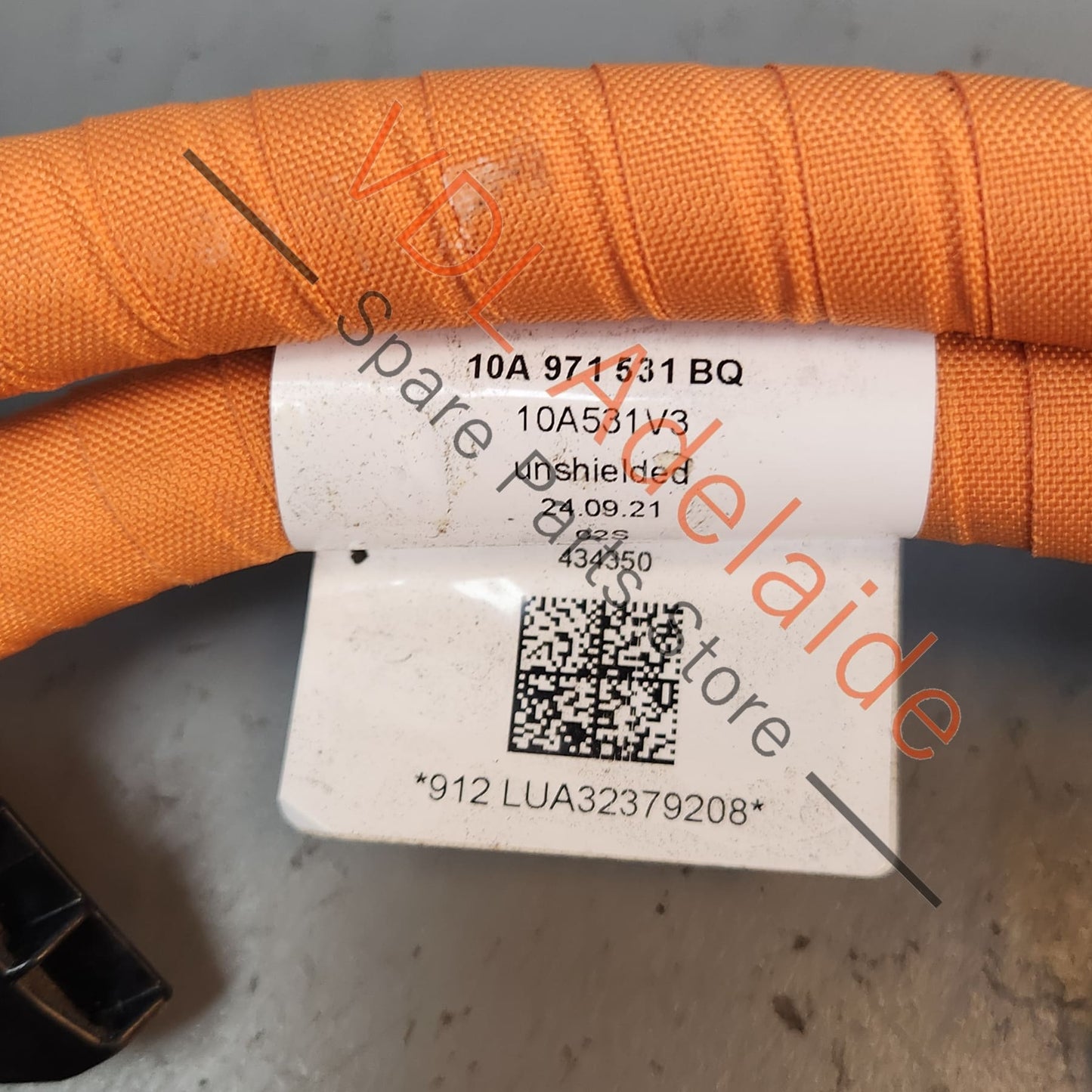 10A971531BQ Cupra Born K11 High-Voltage Charging Socket and Cable to High-Voltage Battery 10A971531BQ