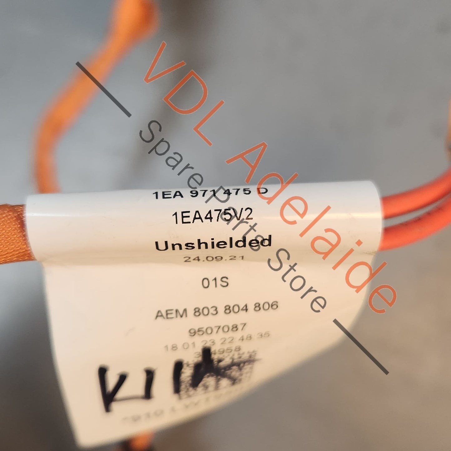 1EA971475D Cupra Born High-Voltage Cable for High-Voltage Heating 1EA971475D 1EA971475B