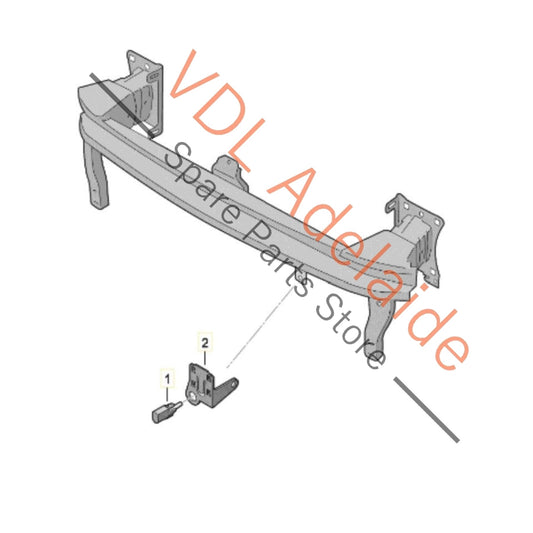 8Z0820535B 1S0820536 VW Audi Cupra External Ambient Temperature Sensor 8Z0820535B