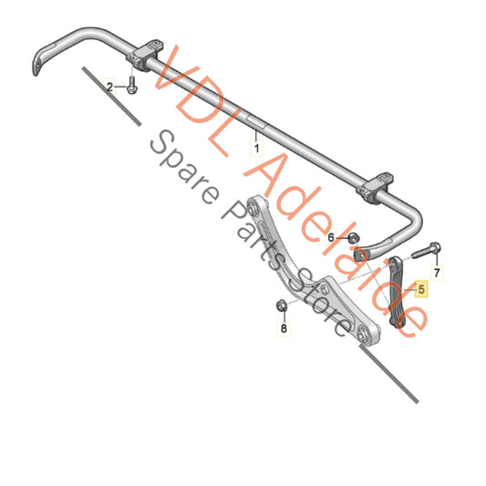 1EA505466 1EA505465A Cupra Born Rear Swaybar Roll Bar Coupling Linkage Set Pair 1EA505465A 1EA505466