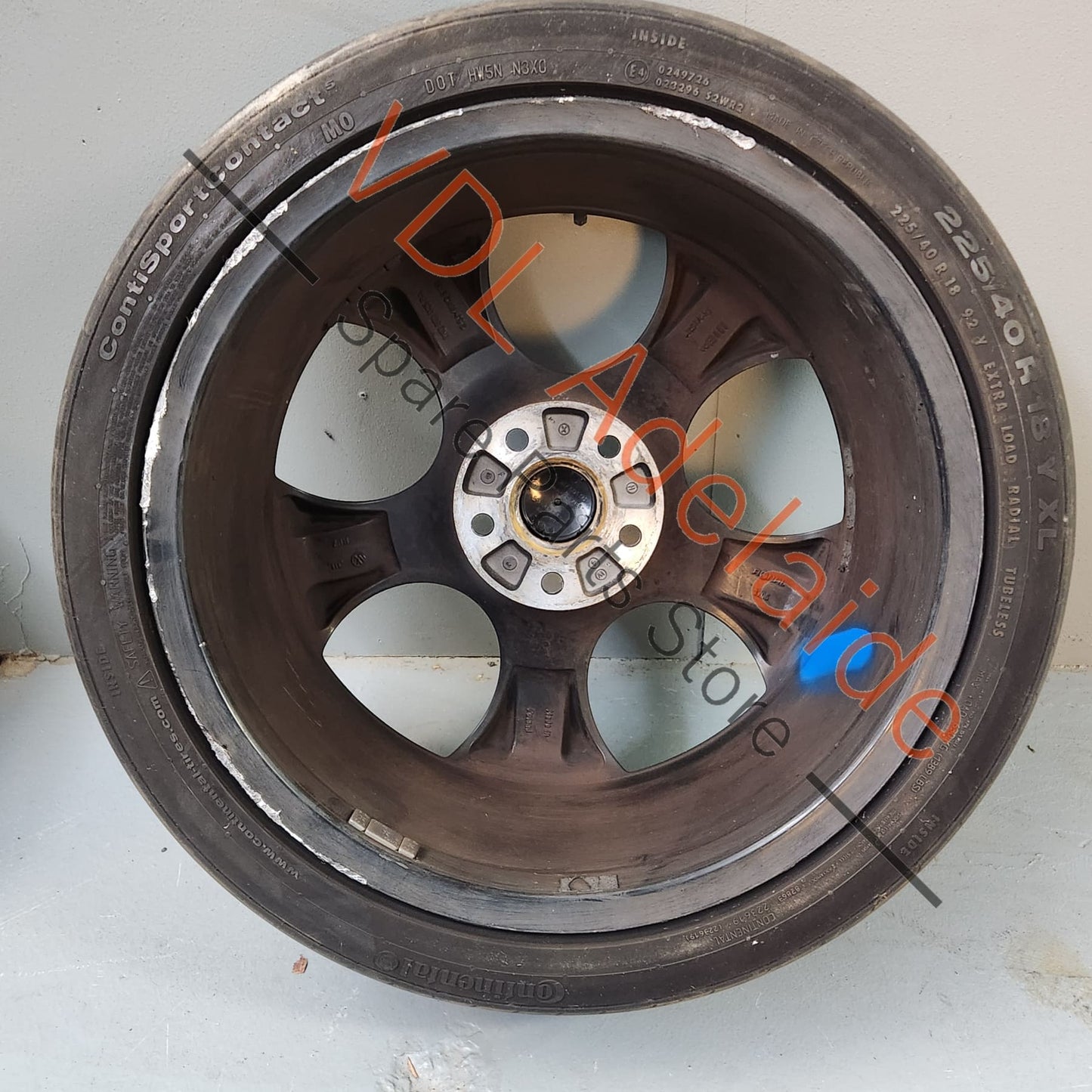 1K0601025BA Genuine VW Golf MK6 18in Gti Detroit Machined Face Alloy Wheel 18x7.5 ET51 #04