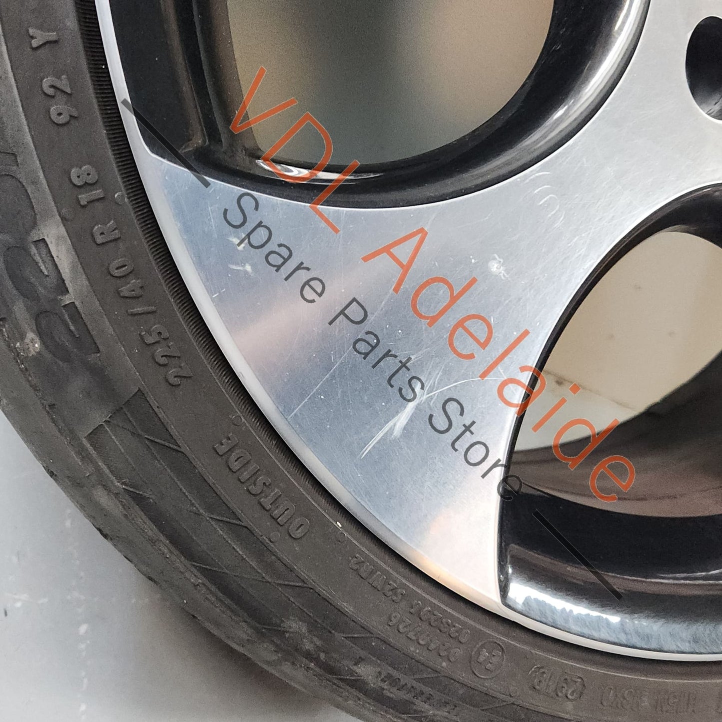 1K0601025BA Genuine VW Golf MK6 18in Gti Detroit Machined Face Alloy Wheel 18x7.5 ET51 #03