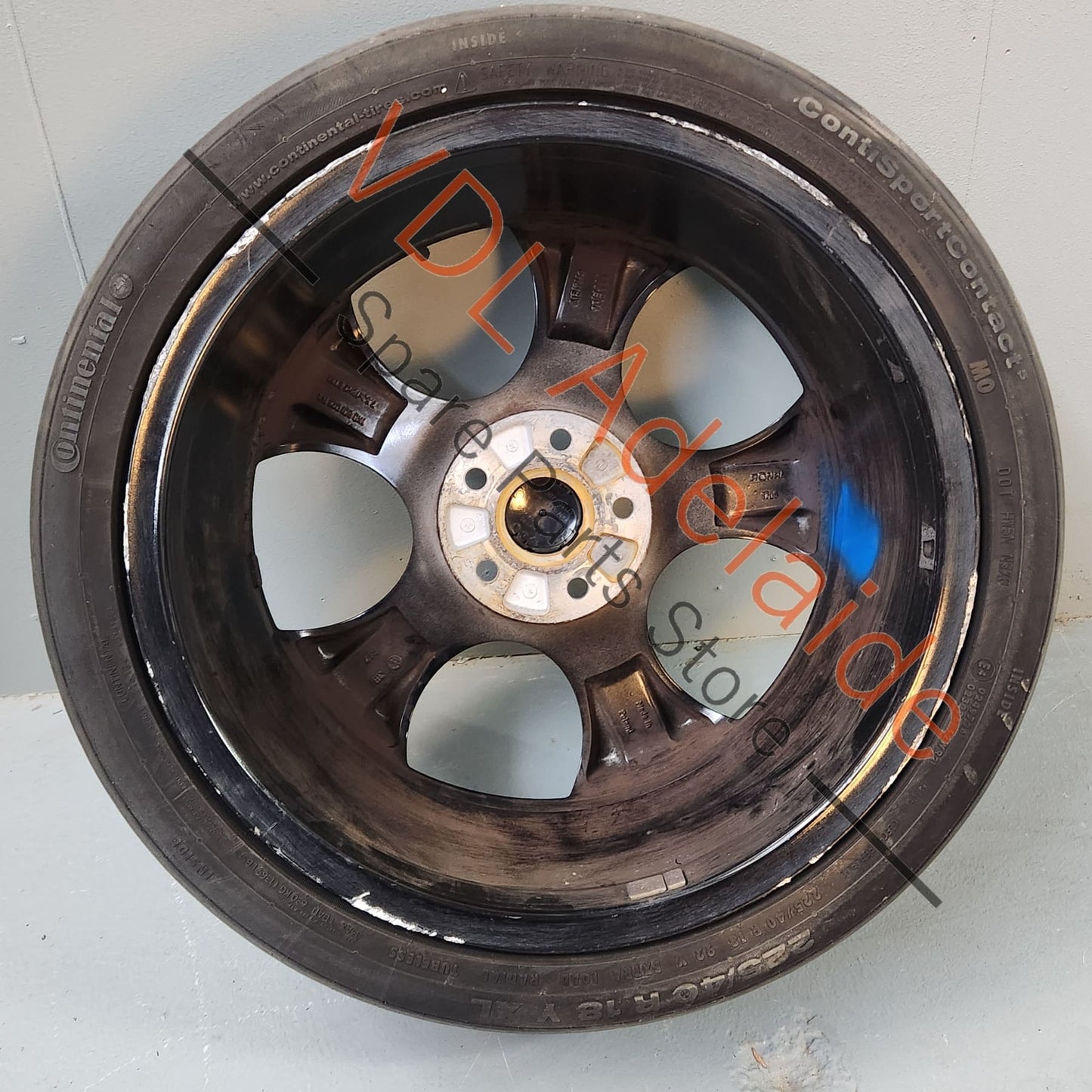 1K0601025BA Genuine VW Golf MK6 18in Gti Detroit Machined Face Alloy Wheel 18x7.5 ET51 #03