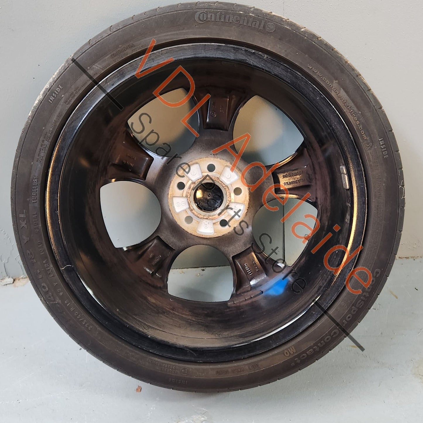1K0601025BA Genuine VW Golf MK6 18in Gti Detroit Machined Face Alloy Wheel 18x7.5 ET51 #02