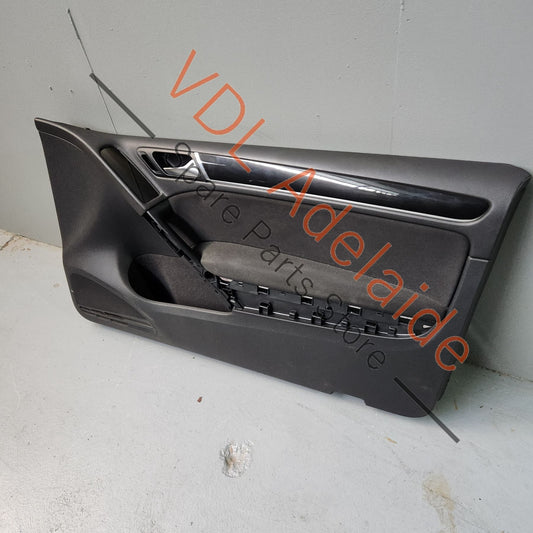 5K3867022AM0W VW Golf MK6 2dr Cloth Right Front Door Trim Card 5K3867022A M0W