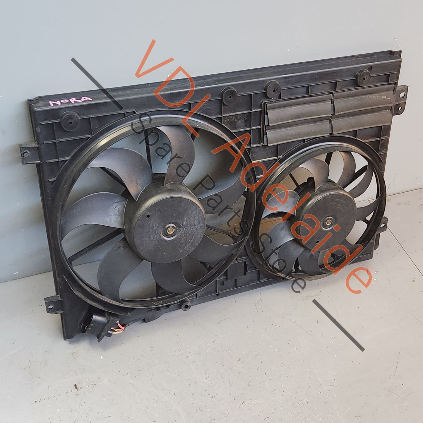 1K0959455CR 1K0959455FE VW Golf MK6 Twin Radiator Fan for GTI & R models 1K0959455FE 300W 360mm 1K0959455CR 200W 295mm