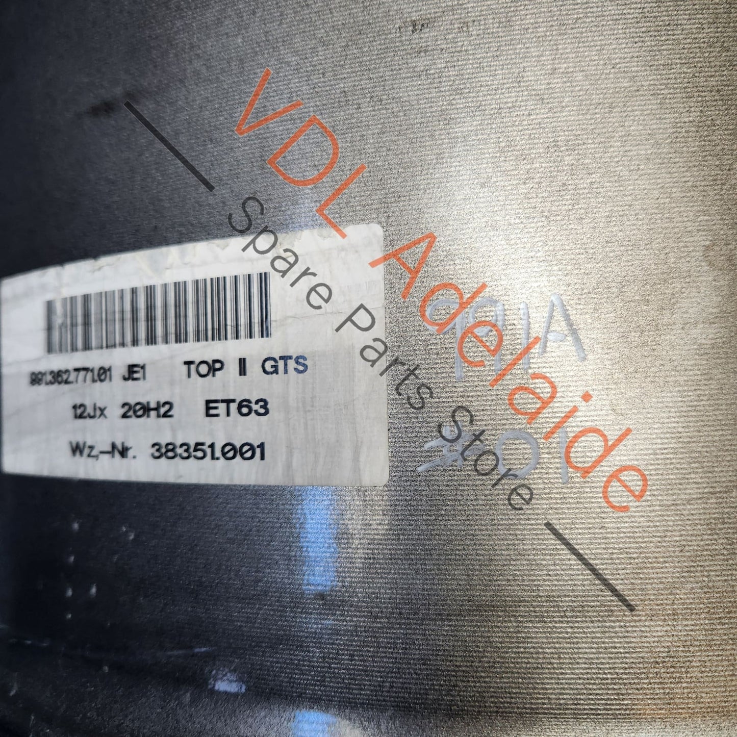 99136277101JE1 Porsche 911 GTS Centrelock Alloy Wheel 20in x 12in Rear 99136277101 JE1 #01