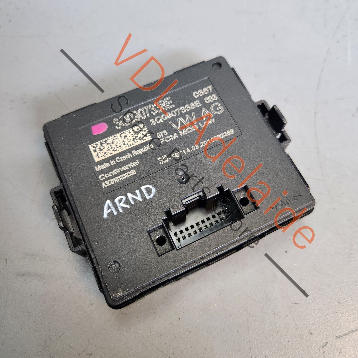 3Q0907338E VW Audi Cornering Headlight Control Module MQB Low 3Q0907338E