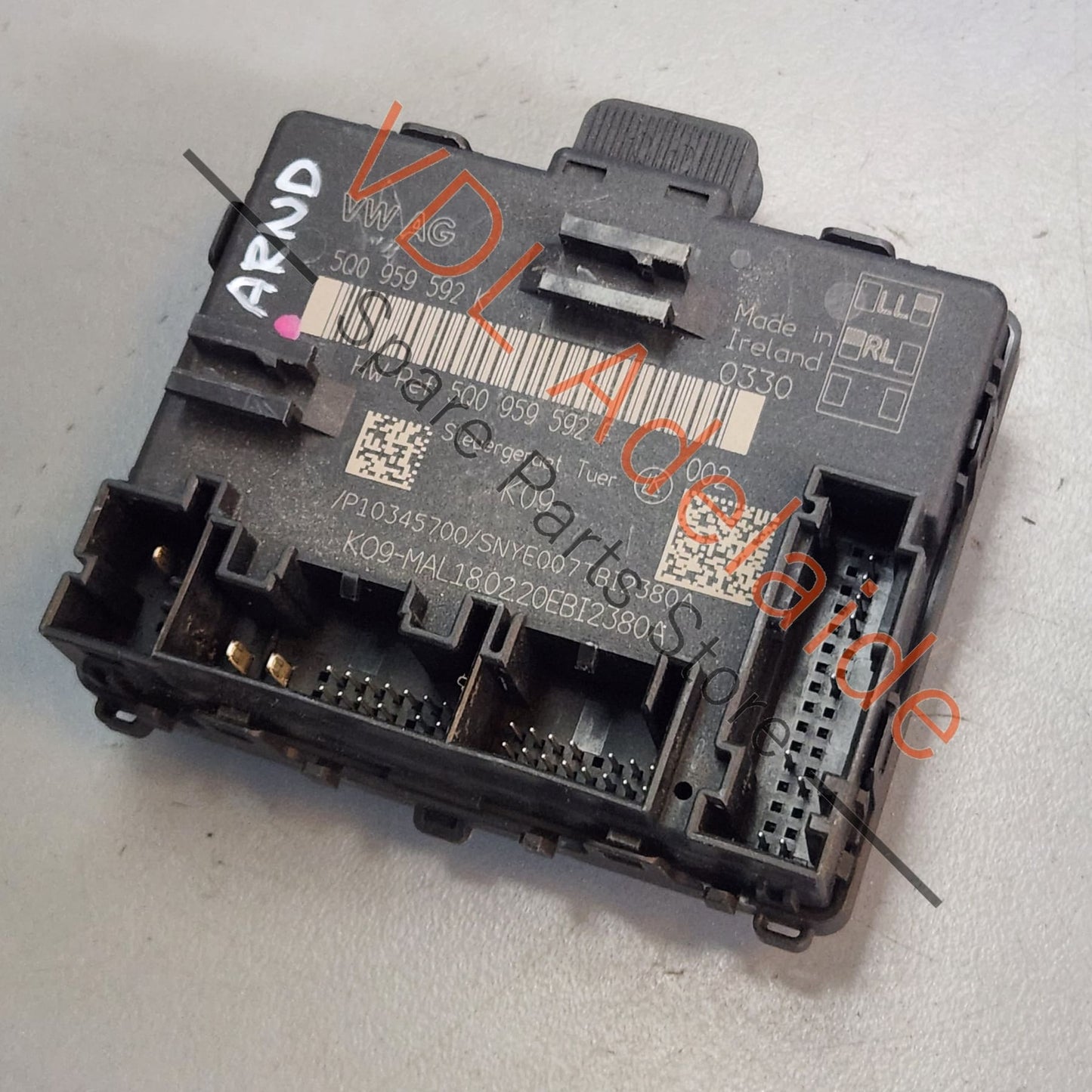 5Q0959592K VW Golf MK7 7.5 Front Passengers Door Control Unit 5Q0959592K
