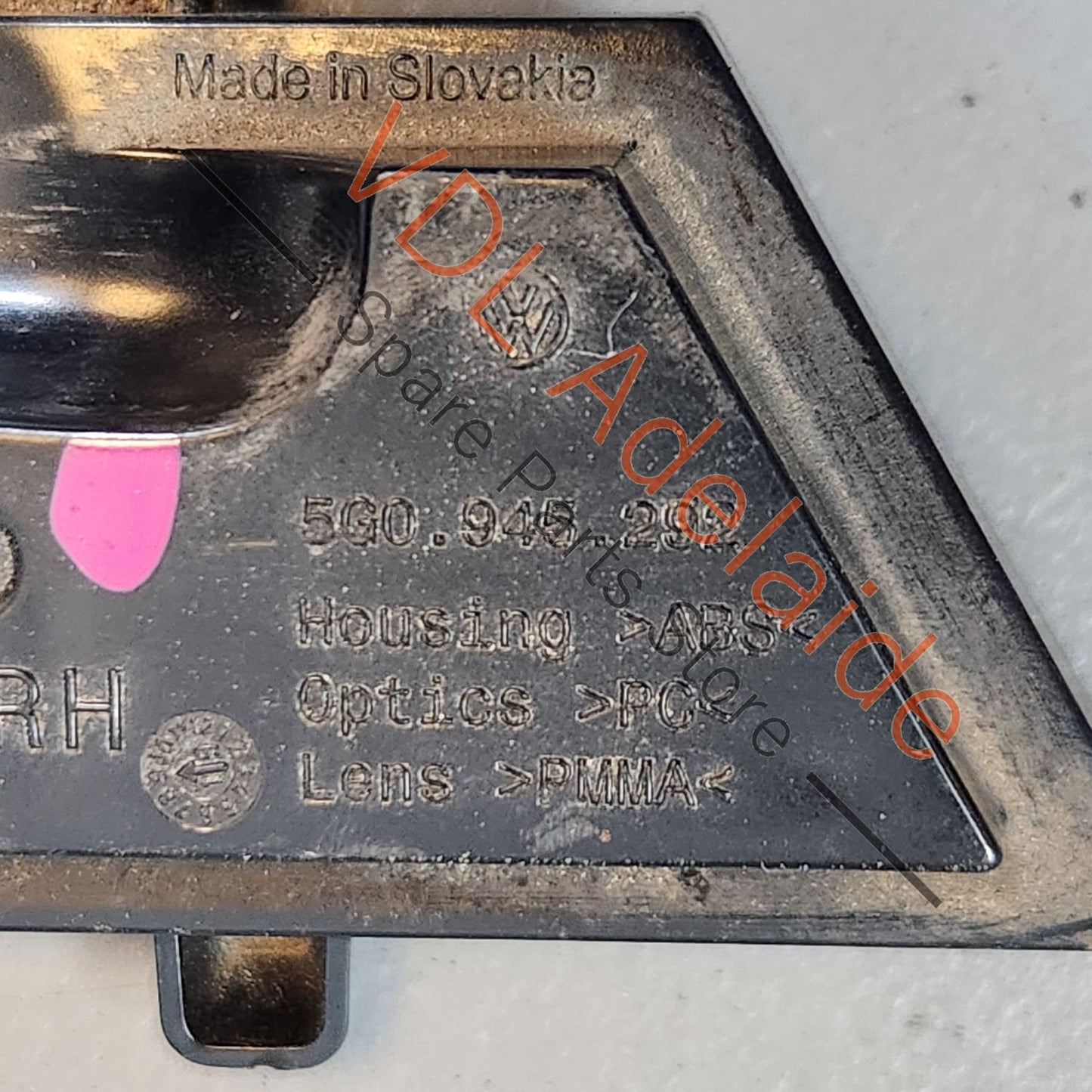 5G0945292 VW Golf Right Side Mirror Puddle Entry Light 5G0945292