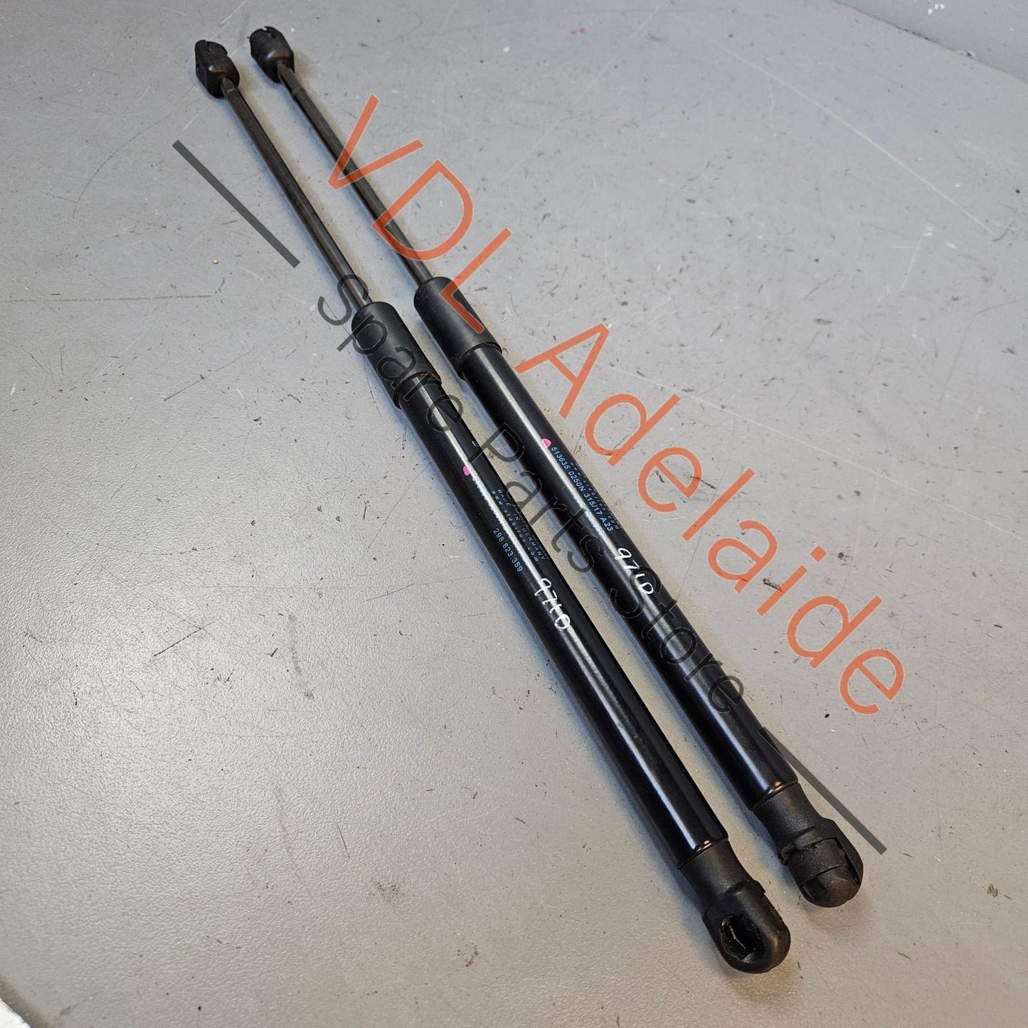 298823359 Porsche Panamera 971 Pair of Bonnet Cover Gas Filled Lift Strut Support 298823359