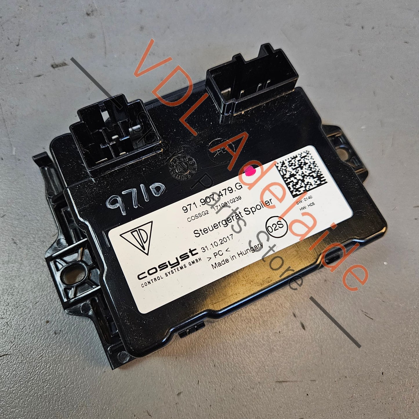 971907479G PAA907483 Porsche Panamera 971 Control Unit for Rear Wing Spoiler 971907479G PAA907483