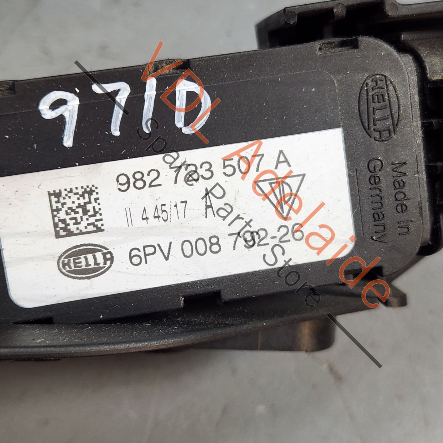982723507C 982723507A Porsche Panamera 971 Throttle Accelerator Pedal RHD 982723507A 982723507C