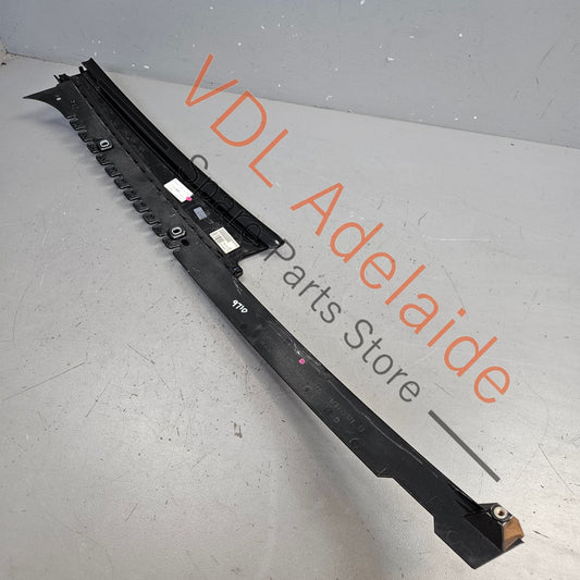 971853289B 971853289D 971853289   Porsche Panamera 971 Left Rear Door Exterior B Pillar Trim Moulding Gloss Black 971853289