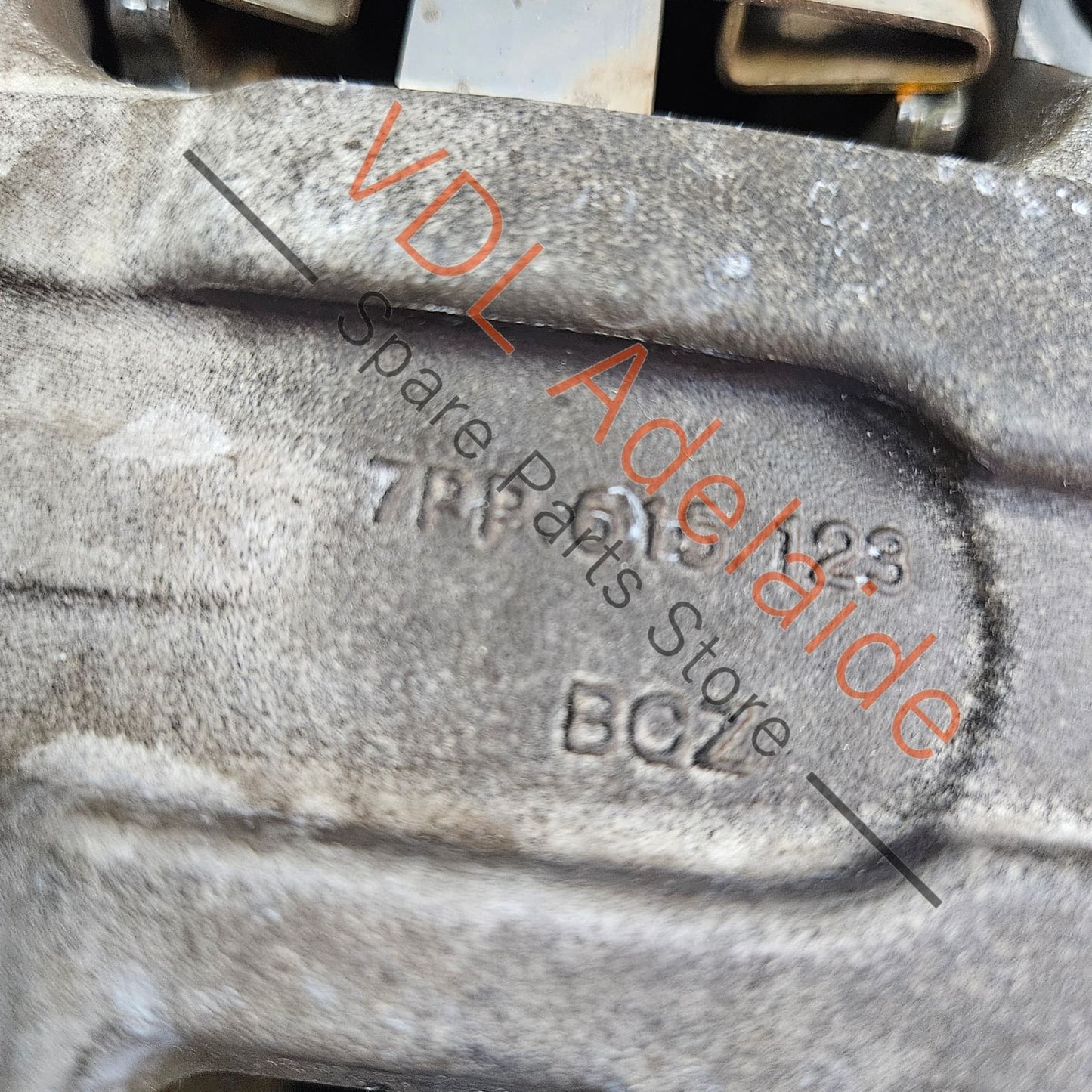 971615123BL 971615123Q 971615124BL 971615124Q Porsche Brembo 6 Piston Pot Front Brake Caliper Set 971615123Q 971615123BK 971615123BL for 18in Rotor Radial Mount