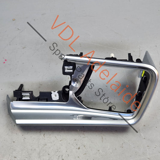 971857715EV08 Porsche Panamera 971 Right Side Dashboard Interior Trim Galvano Silver Chrome 971857715E V08