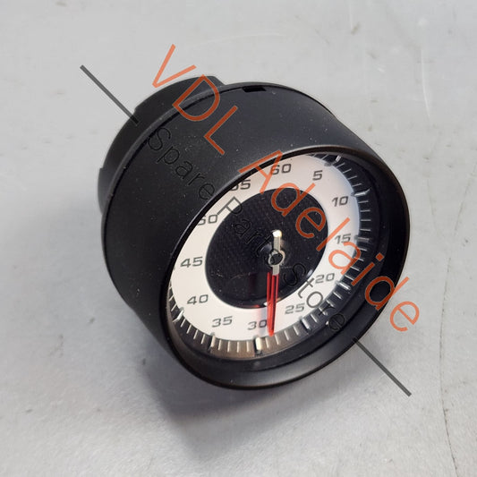 973919203KC9A Porsche Panamera Sport Chrono Clock 973919203B C9A White with Red 973919203K C9A