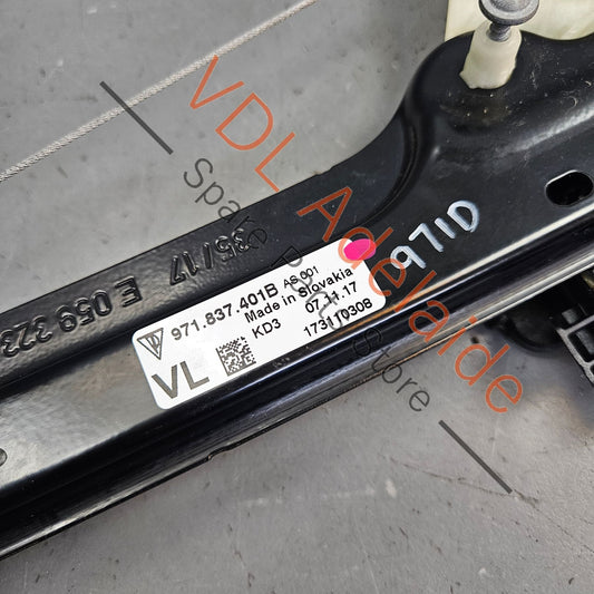 971837401 971837401B Porsche Panamera 971 Window Regulator Front Left 971837401
