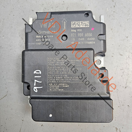 971959655H Porsche Panamera Airbag Control Module Unit 971959655H