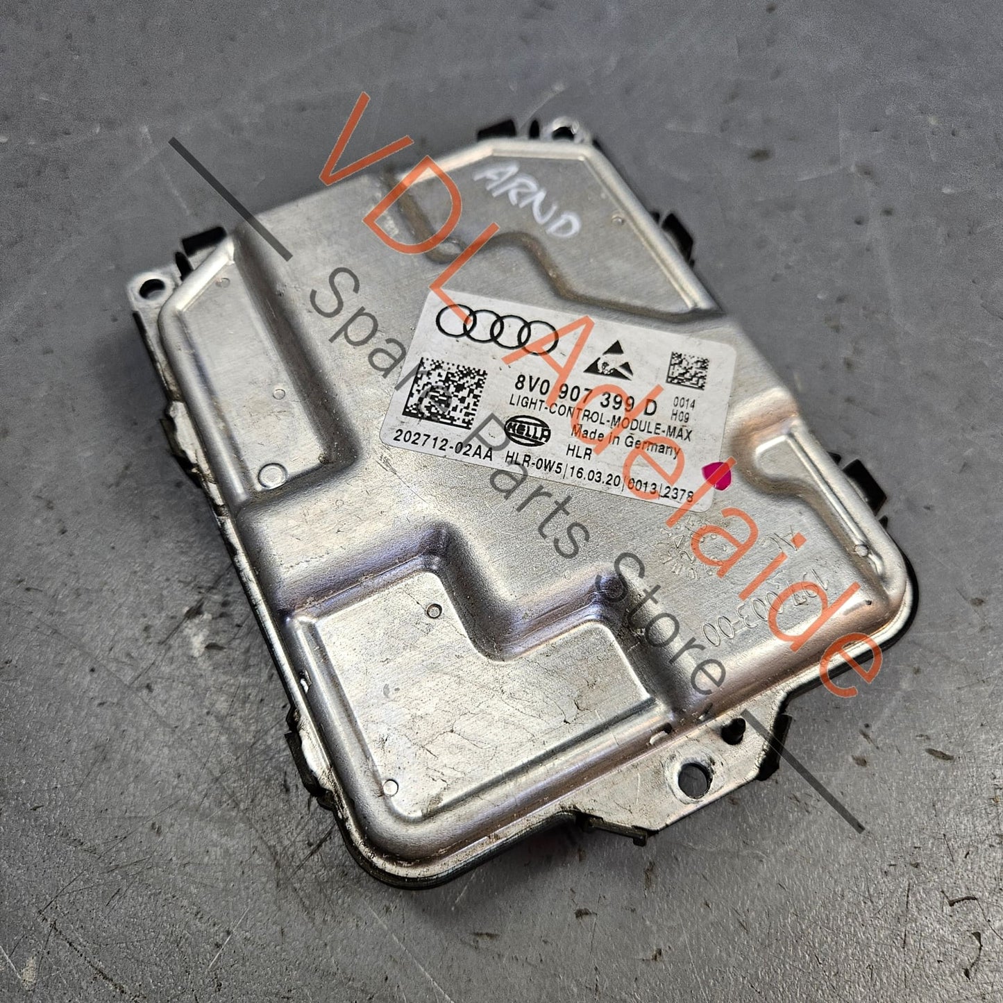 8V0907399D VW Audi LED Headlight Head Light Power Module Controller 8V0907399D