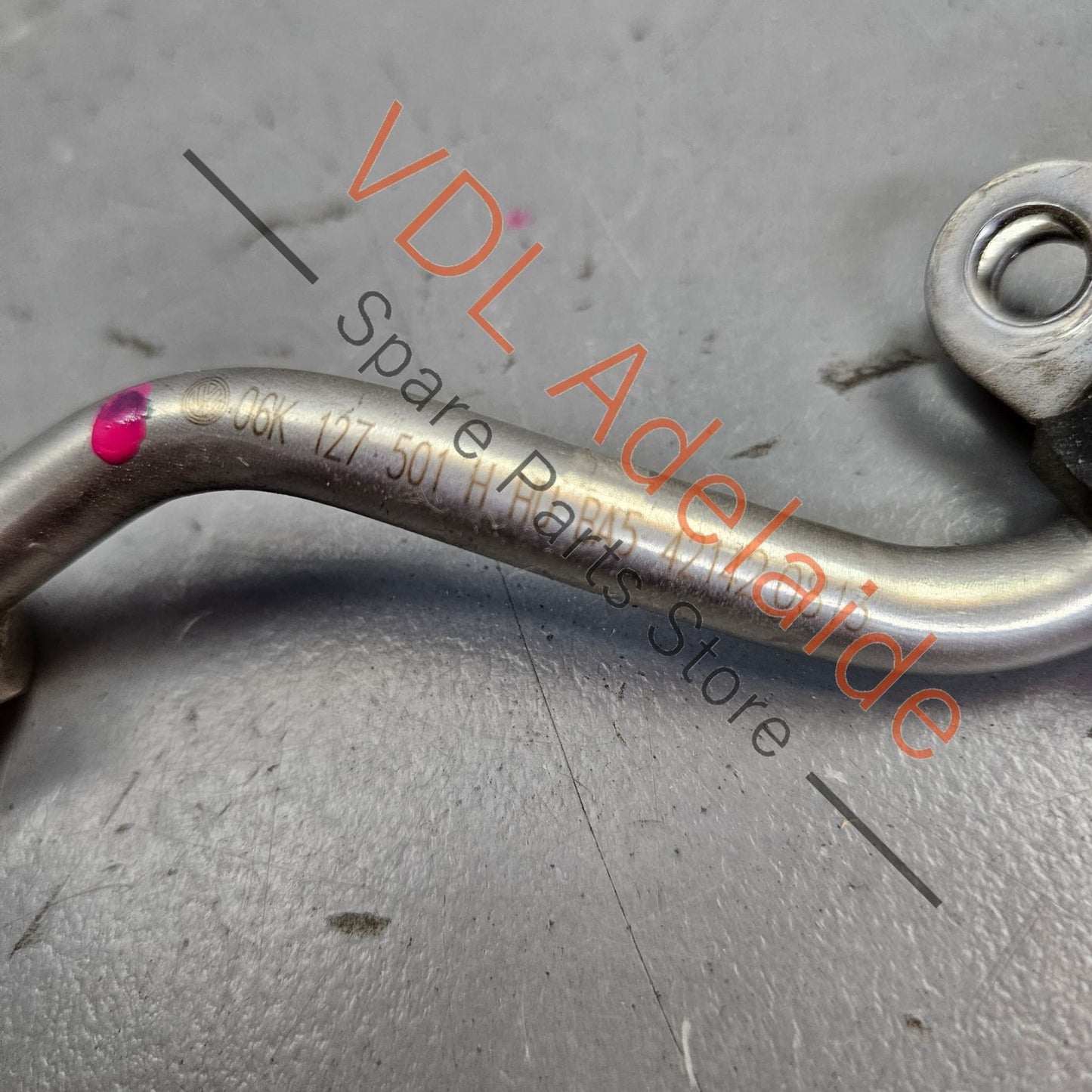 06K127501H VW Golf MK7 Gti High Pressure Fuel Hose Pipe Stainless Steel 06K127501H