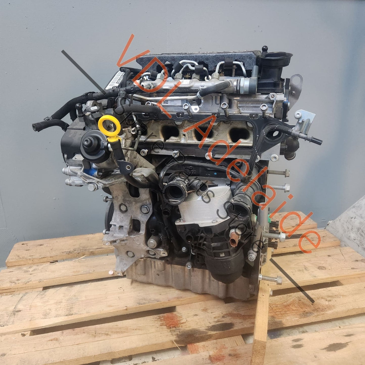 04L100090A 04L130755E VW Golf 2.0 110kw CRBC Diesel Engine Incl Diesel Pressure Pump 04L130755E 04L100090A 78xxxkm 110kw 140hp