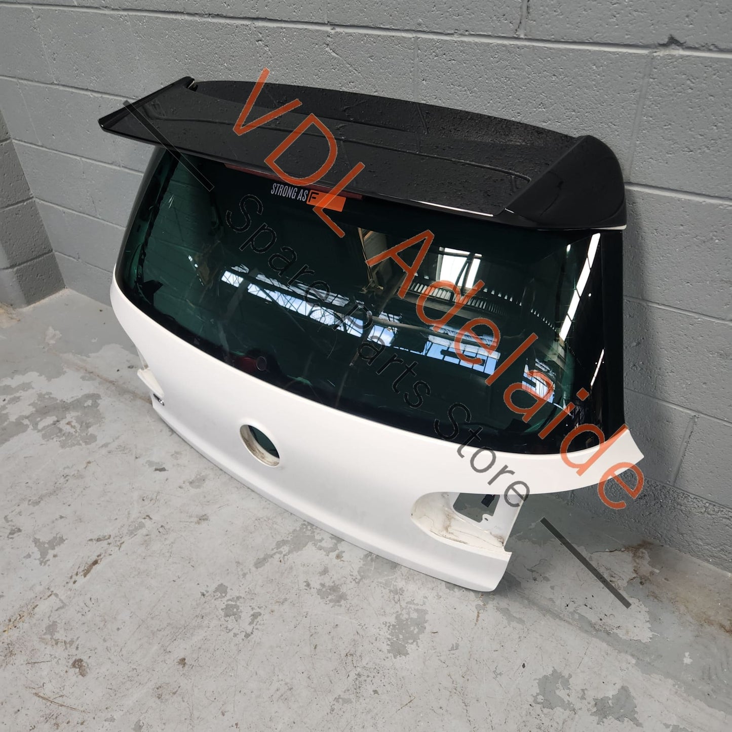 VW Golf R Gti MK6 Rear Spoiler with Boot Hatch Panel Included