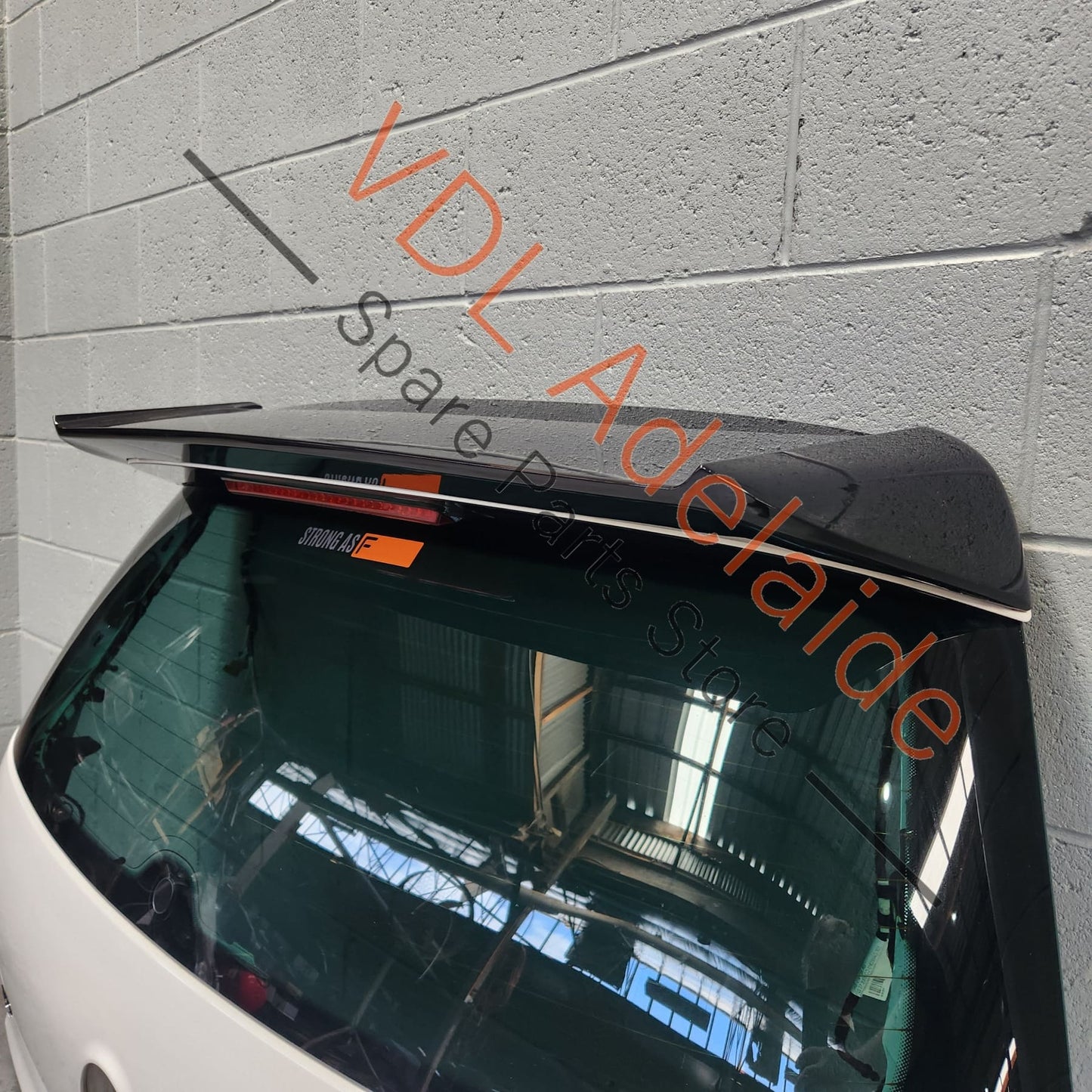 VW Golf R Gti MK6 Rear Spoiler with Boot Hatch Panel Included