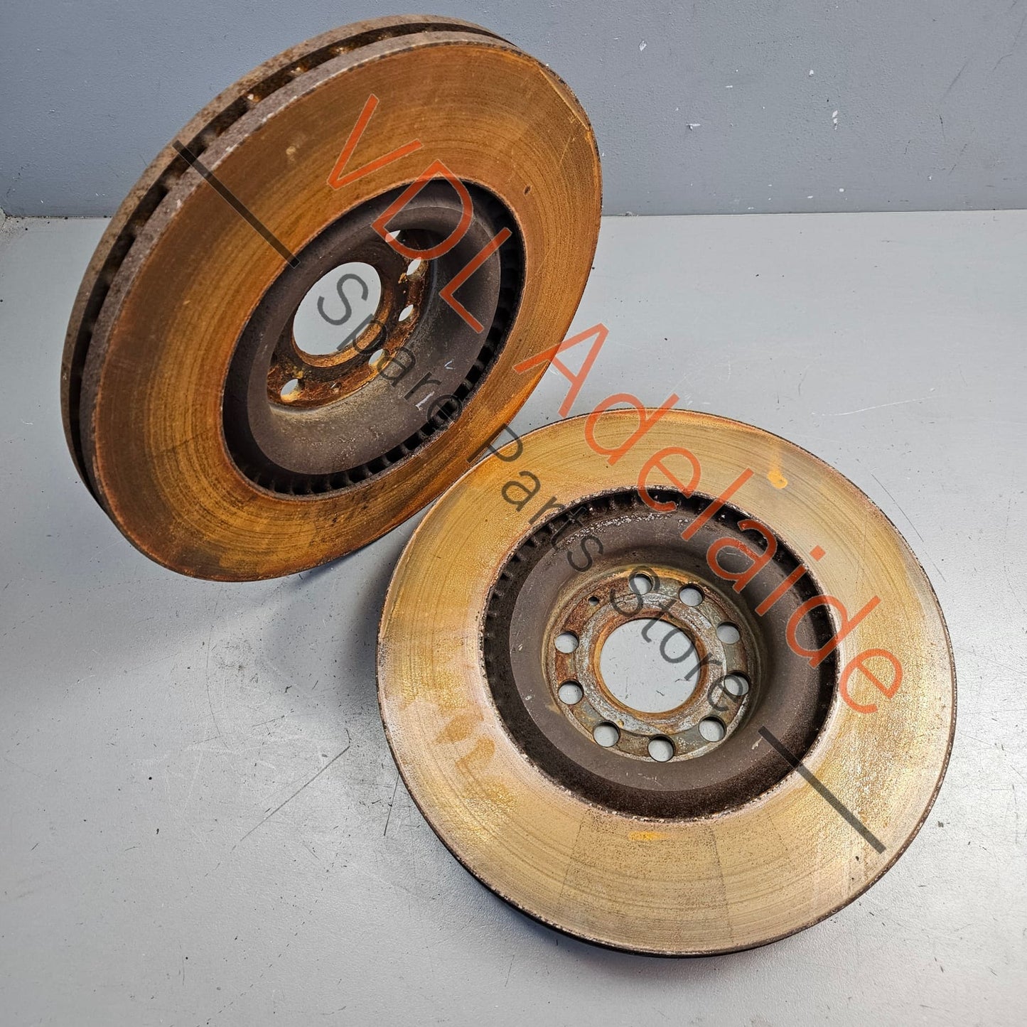 1K0615301M 1K0615301AB 1K0615301AR VW 345 x 30mm Pair of Front Disc Brake Rotors