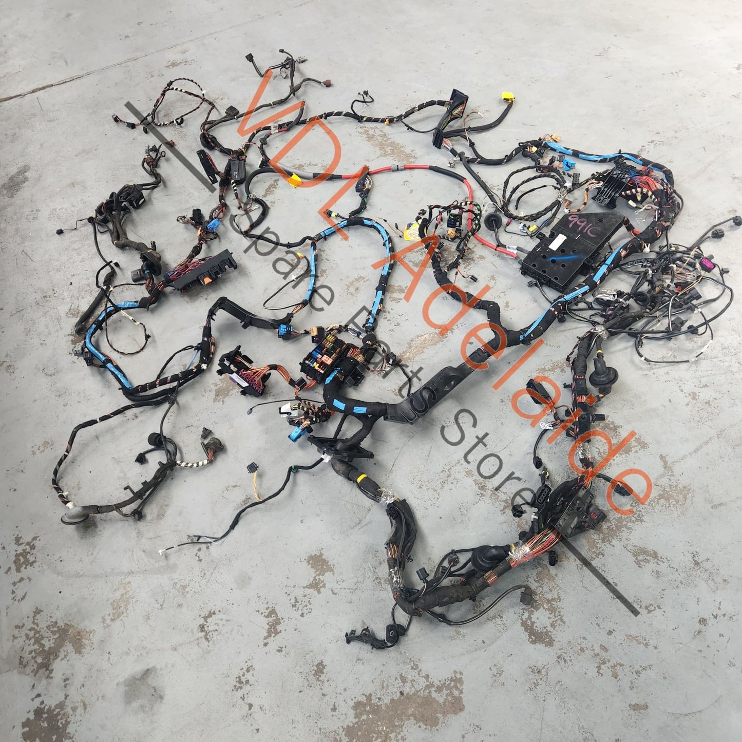99161290100 Porsche 911 991.1 Carrera Main Vehicle Body Interior Electrical Harness Wiring Cable 99161290100